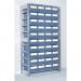 Galvanised shelving including shelf bins Starter and add on bays - 10 shelves - 40 bins 386572