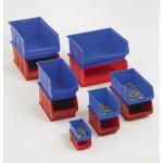 Standard small parts storage bins 165x100x75mm blue - pack 20 386877