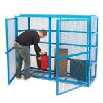 Lockable cylinder storage cages 386976