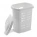 60 l Linen Hamper in White 386981