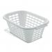 40 l Laundry Basket in White 386982