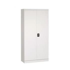 Steel workplace cupboards - Grey - Choice of two sizes 386985