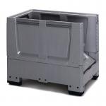 Folding plastic pallet box 387000