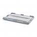 The slingsby Pallets Lid for collapsible plastic box pallets is a sturdy and durable cover made specifically for 387001 models. The lid fits snugly over the top of the pallet, providing protection and security for your goods. Its collapsible design allows for easy storage and transportation.