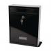 Trent modular post box - black 387010