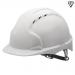Evo3 Vented Slip Ratchet Helmet White
