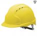Evo3 Vented Slip Ratchet Helmet Yellow