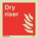Photoluminescent Sign dryriser H X W: 200 X 200 387317