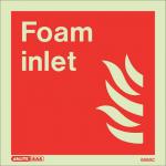 Photoluminescent Sign foaminlet H X W: 200 X 200 387325