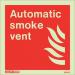 Photoluminescent Signautomatic Smoke Vent H X W: 200 X 200 387329