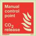 Photoluminescent Signmanual Control Point Co 2 H X W: 200 X 200 387337