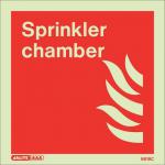 Photoluminescent Signsprinkler Chamber H X W: 200 X 200 387339