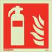Photoluminescent Sign fireextinguisher H X W: 200 X 200 387349