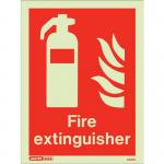Photoluminescent Sign fireextinguisher H X W: 300 X 200 387352