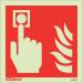 Photoluminescent Sign firealarm H X W: 200 X 200 387371