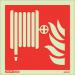 Photoluminescent Sign firehose Reel H X W: 150 X 150 387377