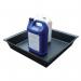 Heavy duty polyethylene drip tray 387454