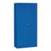 Steel workplace cupboards, blue H x W x D - 2000 x 1000 x 500mm 387600