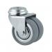 Set of 5 X 75 mm Twin Castors, Twobraked 387645