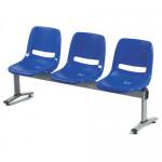 Polypropylene beam bench seating - 3 Seater 387766