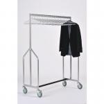 Heavy Duty Garment Rail Complete with 25 Hangers 387783
