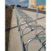 Sheffield cycle toast style racks - Galvanised, 10 bike capacity 387842