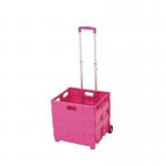 Folding box trolleys - 35kg capacity without lid 387902