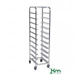 Bin & tray trolleys, with 11 levels 387929