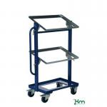 Konga adjustable tray trolley, for Euro containers 387931