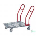 Konga nesting stock trolleys with foldaway flat shelf 387942