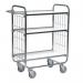 Konga order picking trolleys with adjustable shelves, H x W x L - 1120 x 470 x 945 with 3 shelves 387958