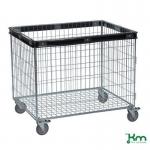 Konga wire basket trucks, rectangular with buffering 387972