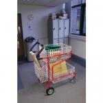 Mailroom Trolley With Comfort Grip Handl