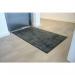 Microfibre Doormatblack 0.9 X 1.5 m 388003