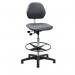 Comfort Chair - Plastic Base + Glides + Blk Footringadj Seat Height 64 - 90 cm 388032