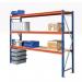 Heavy duty wide span racking with chipboard shelves - 500kg - Starter bays with chipboard shelves 388051