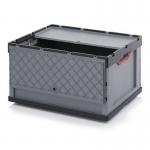 Strong folding container - 190L with lid 388100