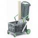 Clax folding trolley, green/grey 388112