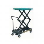 Mobile lift tables - Manually operated mobile lift tables, double lift - capacity 125kg 388145