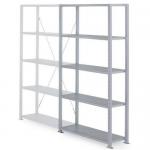 Heavy duty galvanised steel boltless shelving - up to 330kg - Add-on Bay, 2000 x 1000 x 400mm 388182