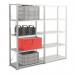 Heavy duty galvanised steel boltless shelving - up to 330kg - Starter Bay, 2000 x 1000 x 500mm 388184