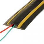 Temporary traffic calmer and heavy duty cable protector - 1 x 20mm circular channel 388662