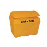 200L Slingsby heavy duty salt and grit bins, without hopper feed, with hasp and staple 389099