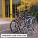 Bicycle Stand Rack Staggered Heights For