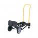 Lightweight 2-in-1 dual purpose nylon sack truck 389308