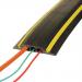 Hi-vis Industrial cable protectors - 3 x 23mm circular channels 389557