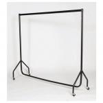 Black Heavy Duty Clothesrail 5 Ft Long X 5 Ft High 389559