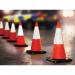 Space saving collapsible traffic cone 389635