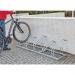 Single sided staggered cycle racks 389641