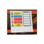 Landscape Shelvingweight Load Notice 215 X 220 mm 389693